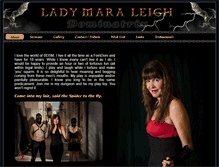 Tablet Screenshot of ladymaraleigh.com